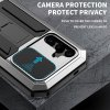 Samsung Galaxy S24 Kuori Metalli iskunkestävä Kameran suojaus Hopea