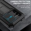 Samsung Galaxy S24 Kuori Metalli iskunkestävä Kameran suojaus Musta