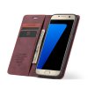Samsung Galaxy S7 Kotelo Retro Flip Punainen
