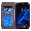 Samsung Galaxy S7 Suojakotelo Enhörning PU-nahka TPU-materiaali-materiaali Harmaa