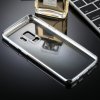 Samsung Galaxy S9 Plus Suojakuori Pinnoitettu TPU-materiaali-materiaali Hopea