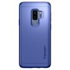 Samsung Galaxy S9 Plus Suojakuori med Näytönsuoja Ultra Thin 360 Coral Blue