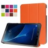 Samsung Galaxy Tab A 10.1 T580 T585 Taitettava Smart Kotelo Telineellä Oranssi