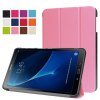Samsung Galaxy Tab A 10.1 T580 T585 Taitettava Smart Kotelo Telineellä Vaaleanpunainen