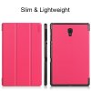 Samsung Galaxy Tab A 10.5 2018 T590 T595 Taitettava Smart Kotelo Telineellä Vaaleanpunainen