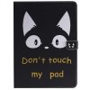 Samsung Galaxy Tab A7 10.4 T500 T505 Kotelo Aihe Don't Touch My Pad Kissa