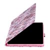 Samsung Galaxy Tab A7 10.4 T500 T505 Kotelo Aihe Vaaleanpunainen Glitter Ympyröitä.