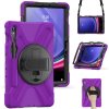 Samsung Galaxy Tab S7/S8/S9 Kuori Hihnalla Telinetoiminto Violetti
