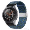 Samsung Galaxy Watch 20mm Ranneke Nylon Sininen Vihreä