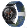 Samsung Galaxy Watch 20mm Ranneke Nylon Vihreä Sininen