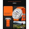Samsung Galaxy Watch 8 40/44mm/Classic 46mm Ranneke WBS2 Oranssi