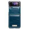 Samsung Galaxy Z Flip 3 Skal Vaxad Blå