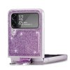 Samsung Galaxy Z Flip 4 Kuori Glitter Violetti