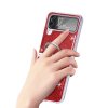 Samsung Galaxy Z Flip 4 Kuori Glitter Punainen
