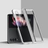 Samsung Galaxy Z Fold 4 Kuori Pinnoitettu reuna Hopea