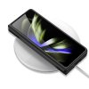 Samsung Galaxy Z Fold 5 Kuori Korttitaskulla Telinetoiminto Ristikenne Musta