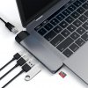 USB-C Pro Hub kanssa 4K HDMI ja Ethernet Space Gray