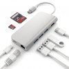 USB-C Multi-Port adapteri 4K Gigabit Ethernet Hopea