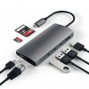 USB-C Multi-Port adapteri 4K Gigabit Ethernet V2 Space Gray
