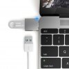 USB-C että USB-A 3.0 adapteri Space Gray