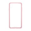 See-through Suojakuori till iPhone Xs Max Lasi TPU-materiaali-materiaali Vaaleanpunainen