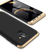 Suojakuori till Samsung Galaxy A8 2018 Kovamuovi Tredelat Keltainend Musta