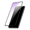 Näytönsuoja till iPhone Xr/11 0.23mm Välvd SininenljusHuopaer Full Size Härdat Lasi