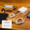 Työpöytä Laturi GaN200 Charging Dock 3xUSB-C & 1xUSB-A