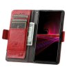 Sony Xperia 1 III Kotelo Stripe Punainen