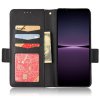 Sony Xperia 1 IV Kotelo Korttitaskulla Musta