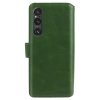 Sony Xperia 1 V Fodral Essential Leather Juniper Green