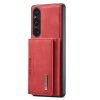 Sony Xperia 1 V Kuori M2 Series Irrotettava Korttipidike Punainen