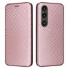 Sony Xperia 1 VI Kotelo Hiilikuiturakenne Ruusukulta