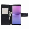 Sony Xperia 10 V Fodral Essential Leather Raven Black