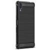 Sony Xperia L3 Kuori Vega Series Harjattu Hiilikuiturakenne Musta