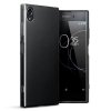 Sony Xperia XA1 Plus Suojakuori TPU-materiaali-materiaali Läpinäkyvä Musta