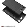 Sony Xperia XZ1 Compact Suojakuori TPU-materiaali-materiaali Skinnlook SKangasn Musta