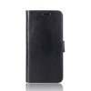 Sony Xperia XZ2 Compact Kotelo PU-nahka Nahkarakenne Musta