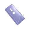 Sony Xperia XZ2 Suojakuori TPU-materiaali-materiaali S-Curve Violetti
