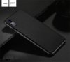 Thin Series till iPhone X/Xs MobilSuojakuori Muovi 0.35mm Huurrettu Matta Musta