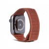 Leather Magnetic Traction Strap Apple Watch 42/44/45mm/Apple Watch Ultra Cinnamon Brown
