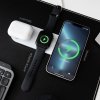 Trådlös Laddare Aura Home 3in1 Wireless Charger MagSafe Vit