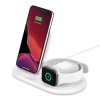 Langaton laturi BOOST↑CHARGE™ 3-in-1 Wireless Charger Valkoinen