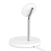 Langaton laturi BOOST↑CHARGE™ PRO 2-in-1 Wireless Charger Stand MagSafe Valkoinen