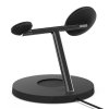 Langaton laturi BOOST↑CHARGE™ PRO 3-in-1 Wireless Charger Stand MagSafe Musta