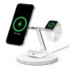 Langaton laturi BOOST↑CHARGE™ PRO 3-in-1 Wireless Charger Stand MagSafe Valkoinen