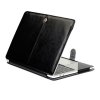 MacBook Pro 13 Touch Bar (A1706 A1708 A1989 A2159) Kotelo PU-nahka Musta