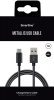 USB-C Kaapeli 1m Metalliic Musta
