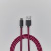 USB-C Kaapeli 2m Fuzzy Violetti