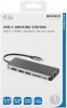 Latausasema USB-C med HDMI/RJ45/USB-A Space Grey